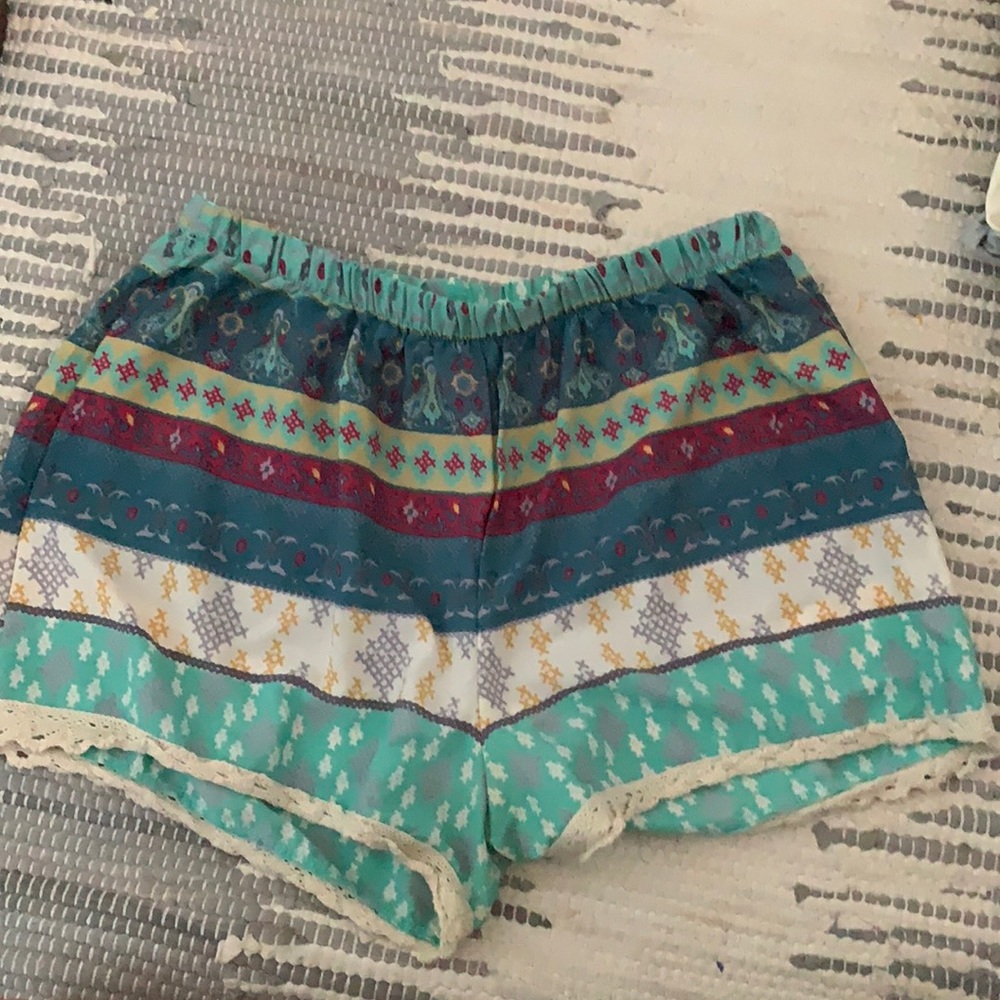 Cute patterned shorts